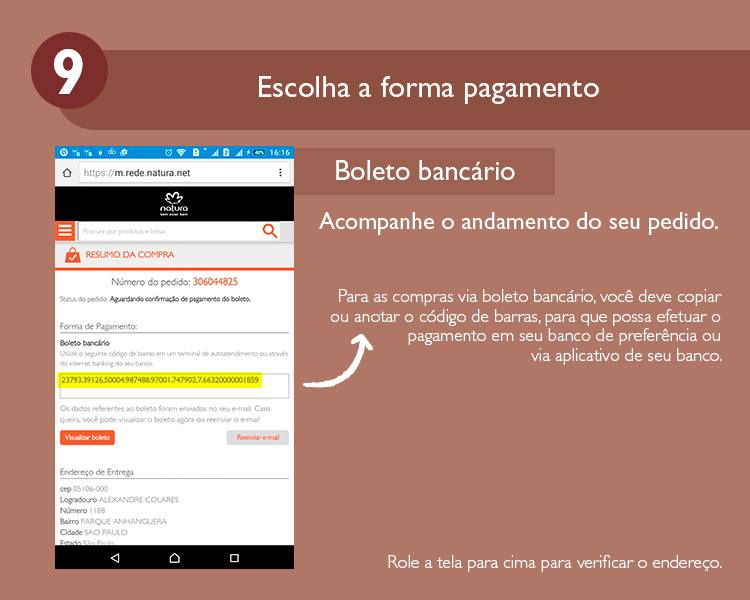 Como comprar Natura pelo celular - Revista Natura Online