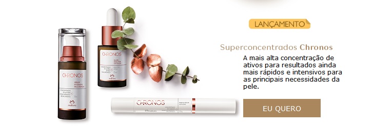Lançamento Natura Chronos